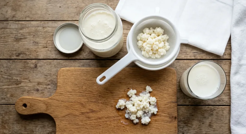 Cuidar kefir no hacer